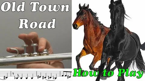 How to Play Old Town Road on Trumpet - YouTube