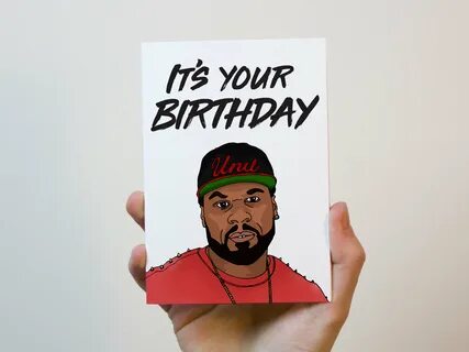 50 Cent Birthday Card Curtis James Jackson Card its your Ets