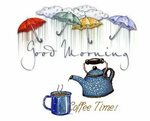 Rainy Day Good Morning Wish Card is picture/image for d