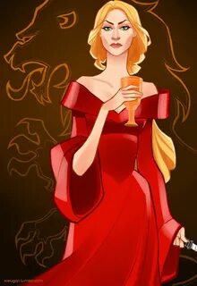 Cersei Lannister A song of ice and fire, Game of thrones art