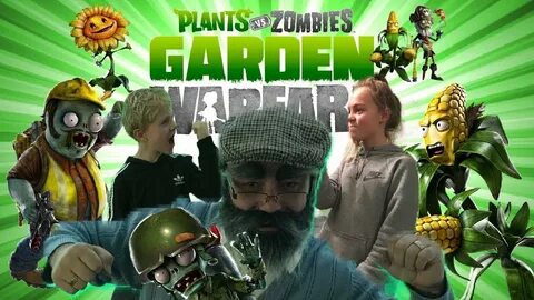 Plants vs Zombies Garden Warfare part 1 split screen PS4 mul