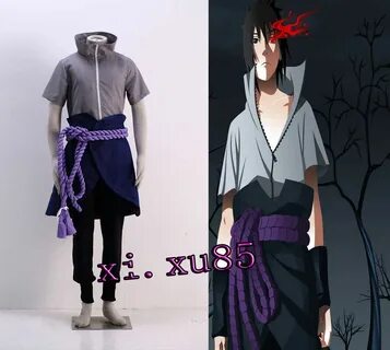Купить Sasuke Uchiha From NARUTO Cosplay Costume Naruto Uchi