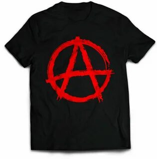 Купить Анархия футболка в стиле панк-рок носила с изображени