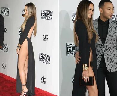 Chrissy Teigen Ama Wardrobe / Chrissy Teigen American Music 