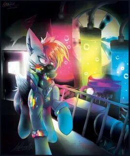 Into The Rainbow Factory (Speedpaint) by Wolfasi-Studios -- 