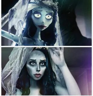 Corpse Bride Costume Makeup