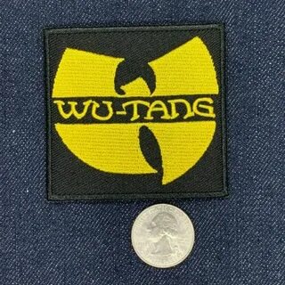 Sewing WU-TANG CLAN RAP GROUP IRON ON EMBROIDERED PATCH 2.5"