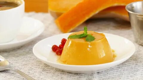 Receta de flan de calabaza Cocinatis