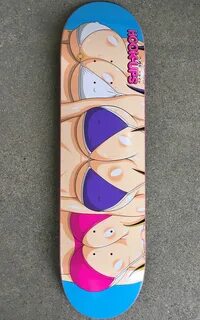 Hook-Ups Angel Girl 8.0 x 31.75 Skateboard Deck w/ Free Grip