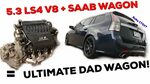 Pt.1 LS Swapping the DAD WAGON! Chevrolet LS4 5.3 V8 303hp! 