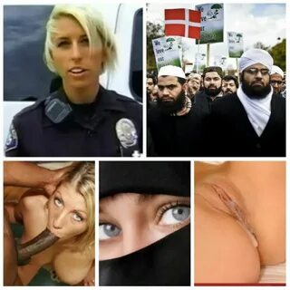 Blondes converted to Muslim way of Breeding - Nuded Photo