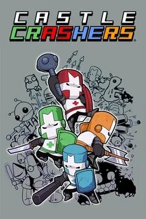 Castle Crashers - даты релизов игры и обложки к ним