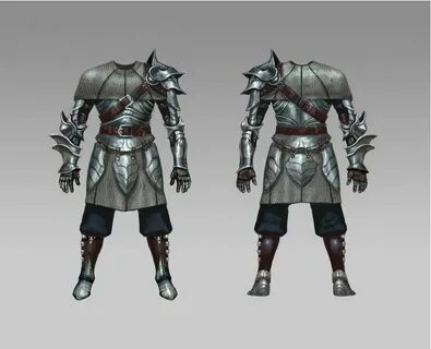 Heavy Chainmail armor set Chainmail armor, Paladin armor, Dr