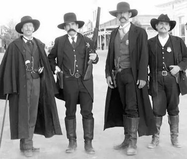 Original picture of Doc Holliday, Wyatt Earp and his brother