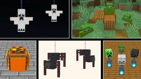 5 Halloween Decoration Ideas in Minecraft (Part 1) - YouTube
