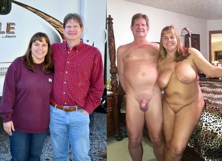 Dressed and undressed couples