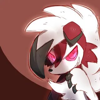 hello, midnight lycanroc- Pokemon art, Pokemon pictures, Dog