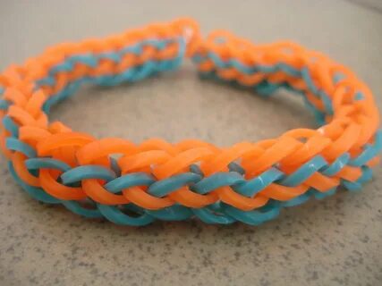 French Braid Rainbow Loom Monster Tail Bracelet Tutorial