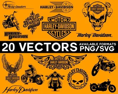 Harley Davidson SVG Bundle Motorcycle Harley Davidson Motors