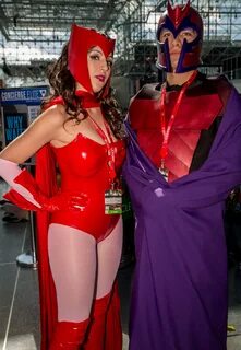 Comic-Images " Scarlet Witch & Magneto Cosplay