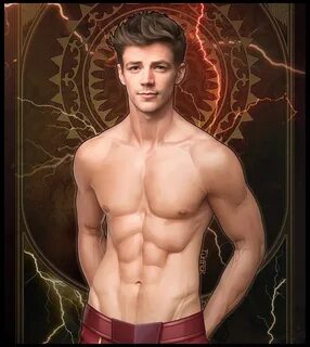 Grant Gustin Abs
