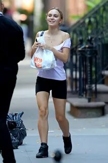 LILY-ROSE DEPP Leaves a Gym in New York 10/11/2019 - HawtCel