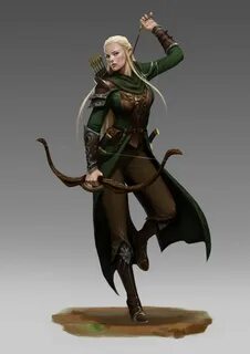 Ranger, by Yoon Seseon Rpg character, Character portraits, E