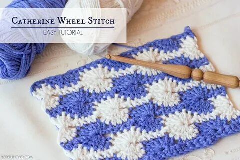 How To: Crochet The Catherine Wheel (Starburst) Stitch - Eas