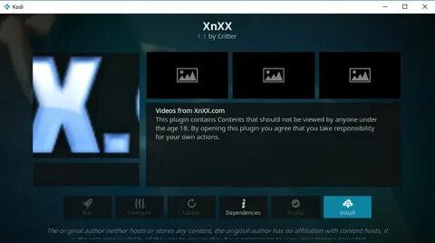 XnXX Kodi Porn Add-on: How to Install and Enjoy Adult Materi