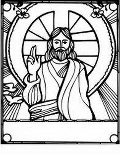 Ascension of Jesus Christ Coloring Pages