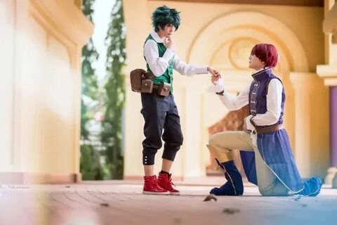 Propose 3 - PIZ(PIZ (ピ ズ)) Izuku Midoriya Cosplay Photo