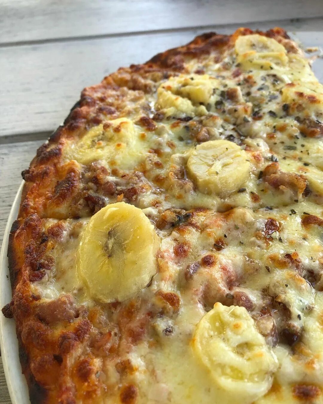 шоколадно банановая пицца рецепт фото 63