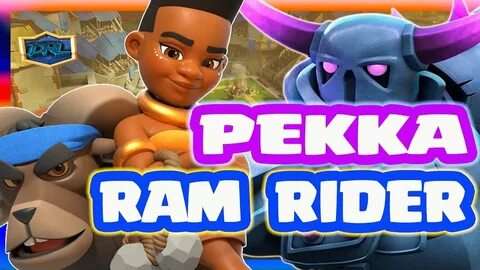 This PEKKA RAM RIDER deck is AWESOME . LVL 9 Ram Rider In LA