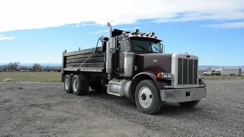 1989 Peterbilt 379 Dump Truck - YouTube