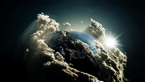 Fondos de pantalla Tierra, nubes, sol, universo 1920x1200 HD