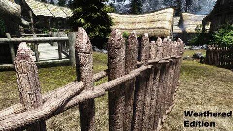 Fences of Skyrim - No more flickering fences Skyrim, Fence, 