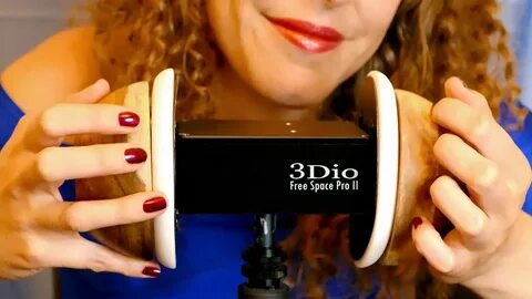 ASMR Wooden Bowl Ear Cupping, Tapping, Scratching 3Dio, w/ E