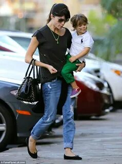 Selma Blair and her son Arthur step out sporting matching ca
