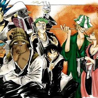 One Piece as Bleach....seems legit One piece, Character, Pie