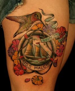 30 Stunning Hummingbird Tattoo Designs