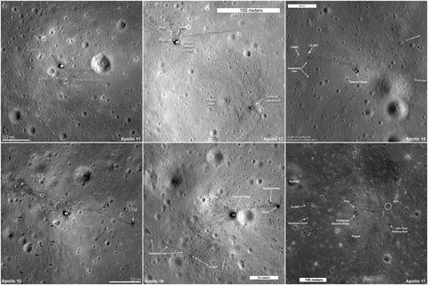 Lunar Reconnaissance Orbiter photographs Apollo landing sites NASA’s Lunar ...
