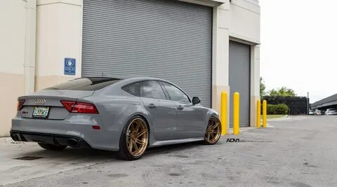 Nardo Grey Audi RS7 - ADV07R Track Spec CS Wheels Wheels: . 