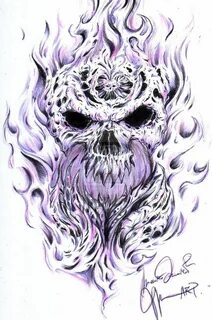 flame Skull tattoo Skull tattoo, Flame tattoos, Skull rose t