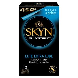 SKYN Elite Extra Lube Non-Latex Condoms, 12 Count - Walmart.