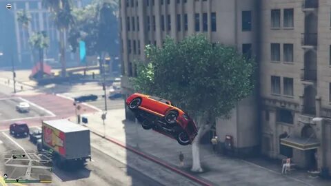 Super Clean GTA V Stunt Jump - YouTube