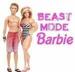 Beast Mode Barbie #gym #fitness #humor Workout memes funny, 