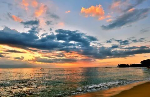 Rincon Sunset, Puerto Rico Taken from public beach in Rinc. 