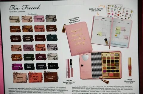 Комплект для макияжа Too Faced - Boss Lady Beauty Agenda - C