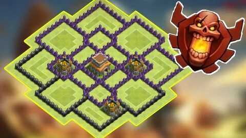 Clash Of Clans - BEST TOWNHALL 8 (TH8) GOLD FARMING BASE! - 