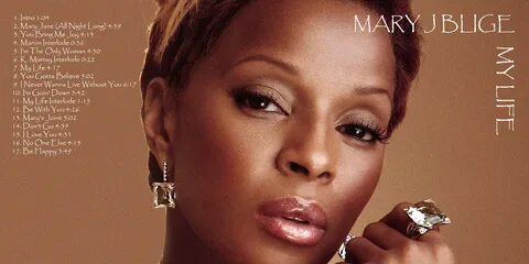 Graphic Design I: Mary J Blige- My Life CD cover